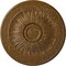 Ekena Millwork Randee Ceiling Medallion (Fits Canopies up to 3 7/8"), 20"OD x 1 3/8"P, Smokey Topaz Crackle CM20HASTC - alternate 1
